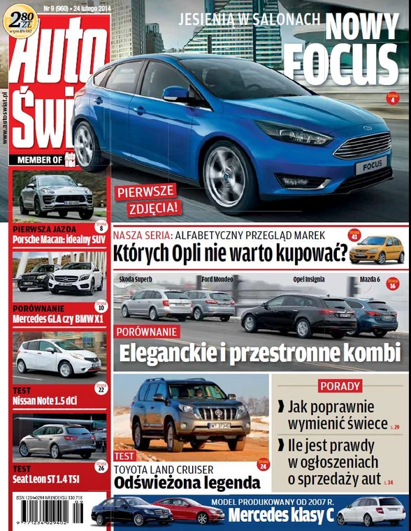 Auto Świat nr 9/2014 w kioskach i na tabletach