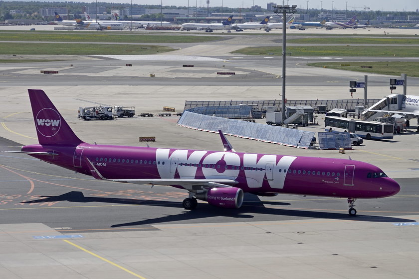 Samolot lini WOW Air