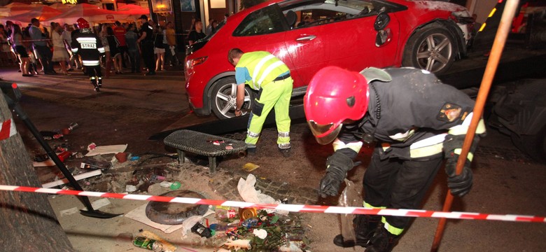 Taranował samochodem ludzi na Monciaku. Teraz uniknie kary