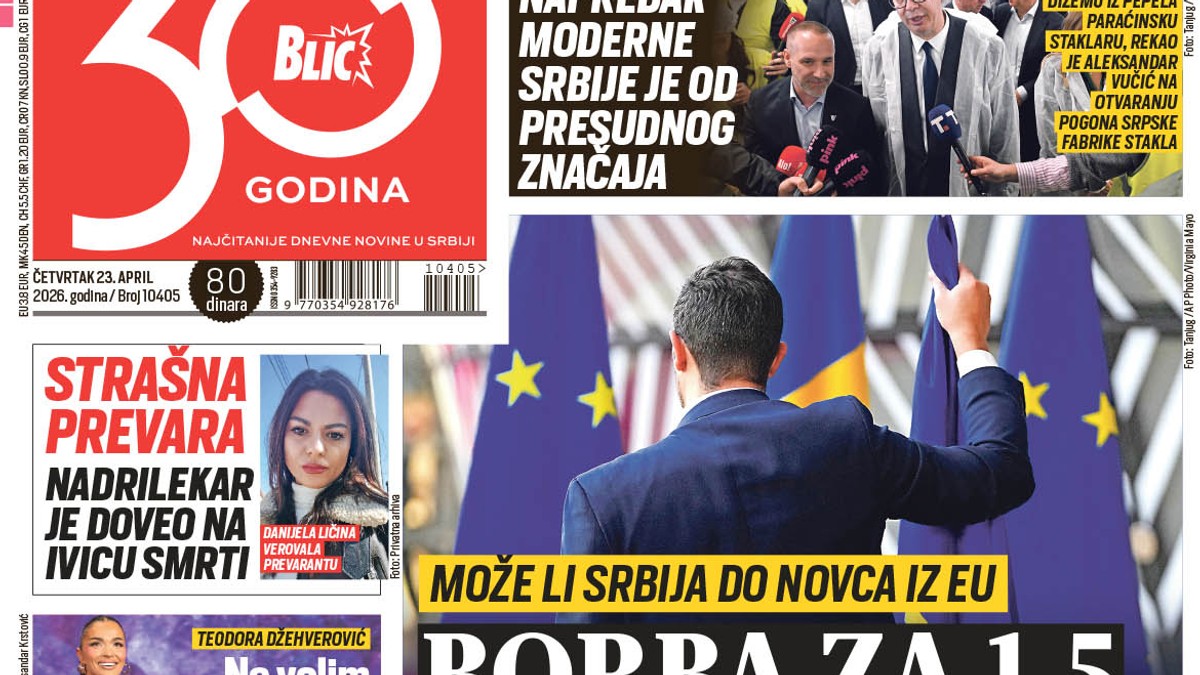 Naslovna strana za 23.4.