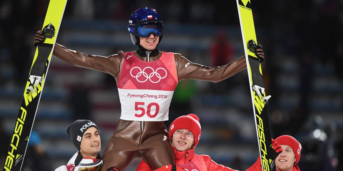 Kamil Stoch najlepszy na igrzyskach