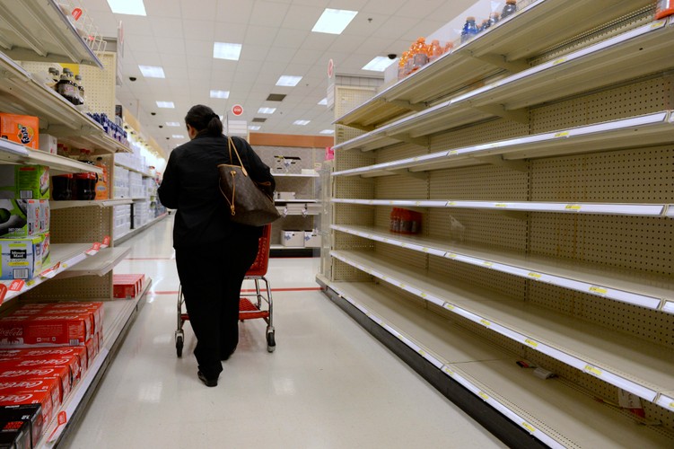 Huragan Sandy nad Nowym Jorkiem