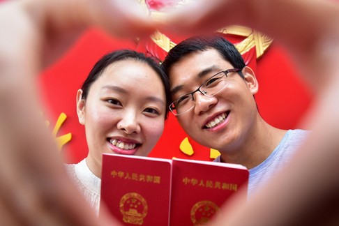 Marriage Registration Peak on Qixi Festival