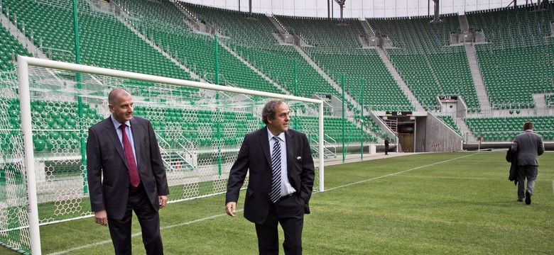 Platini w jednej loży z królem Norwegii