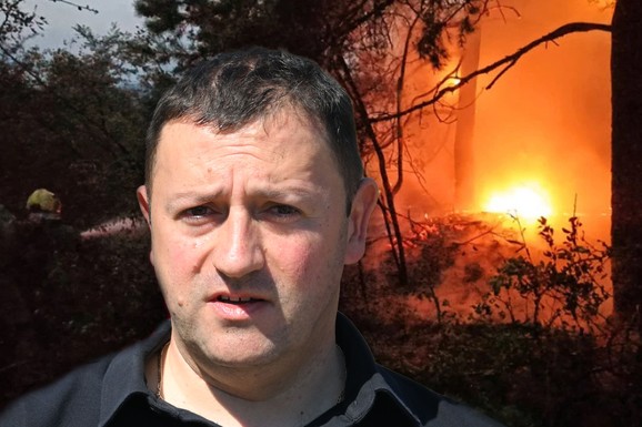 "NA DUNAVU SE VODE VELIKE BORBE" Čaušić o požarima u Srbiji: "Tu gori 2.000 hektara"