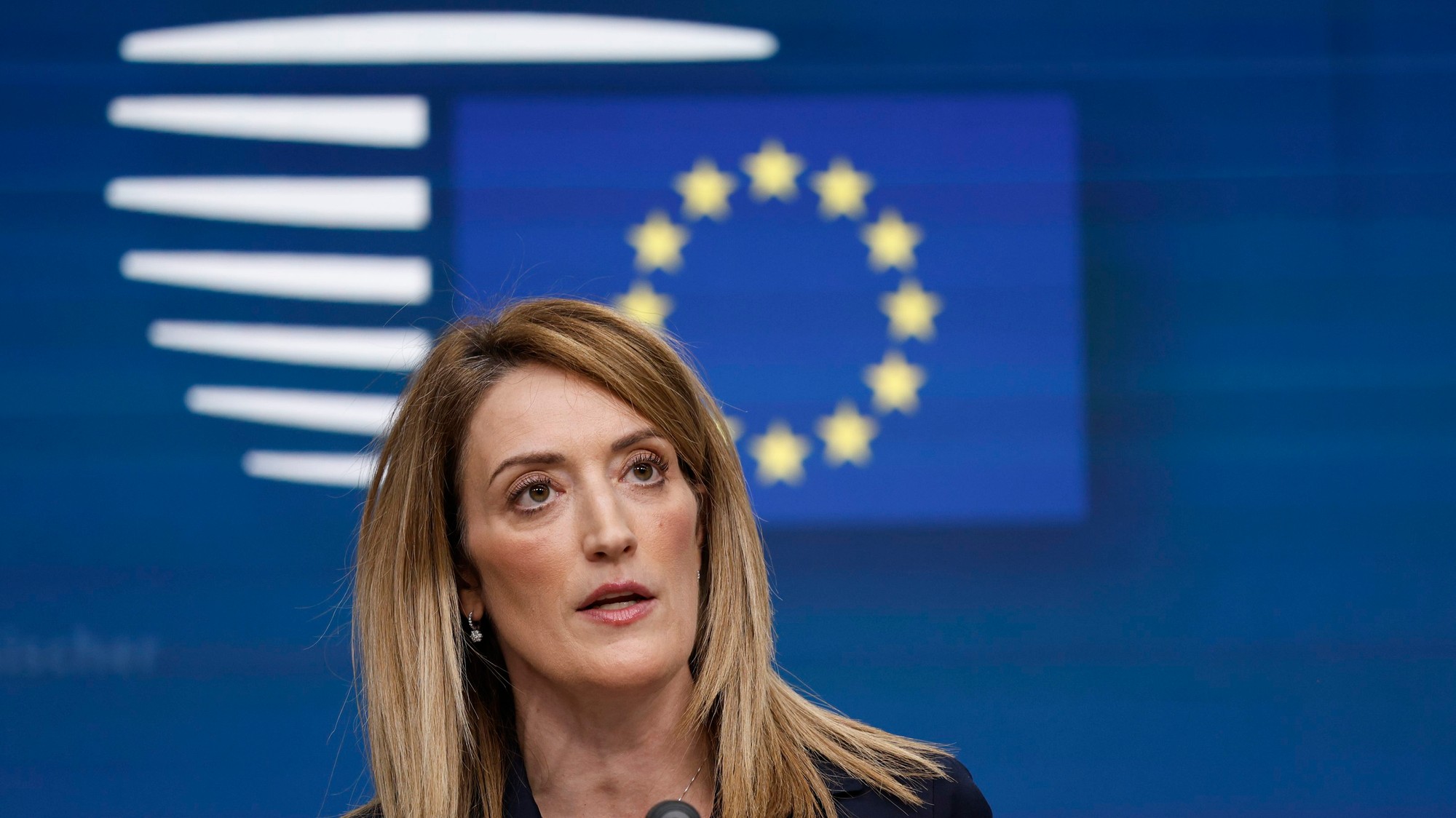 Predsedníčka EP Roberta Metsolová