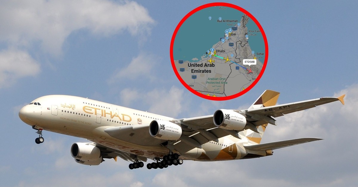 First flights from the Emirates. Only 1  line started