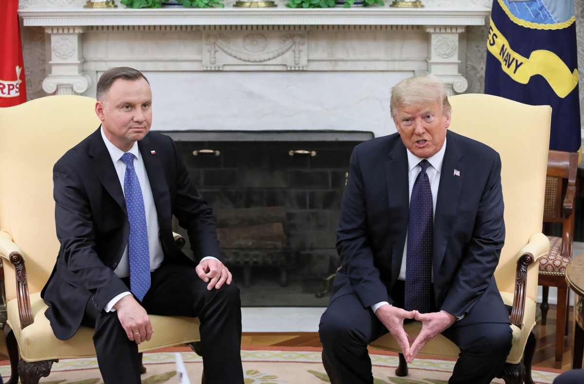 Andrzej Duda, Donald Trump