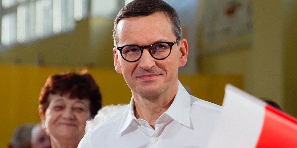 Premier Mateusz Morawiecki uderza w Donalda Tuska. 