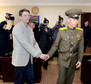 KCNA picture shows U.S. student Otto Warmbier being led away from North Korea's top court