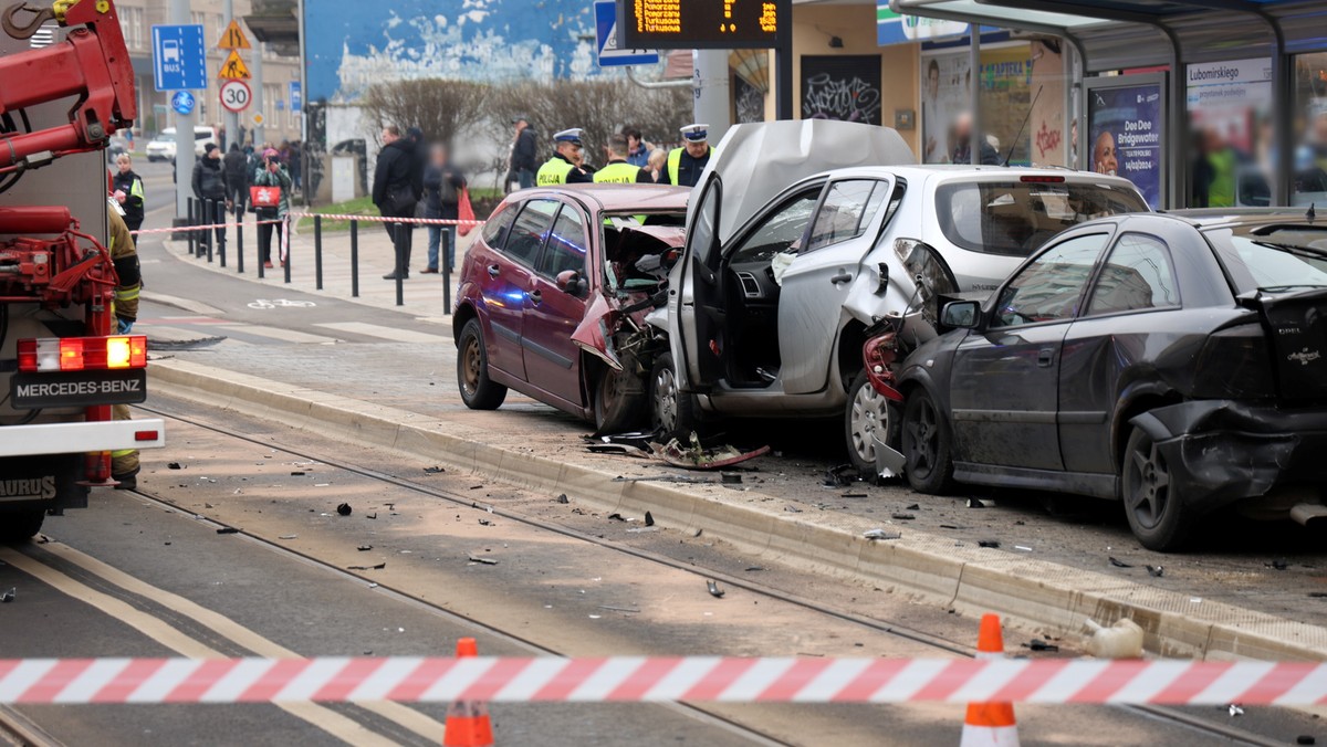 Wypadek w centrum Szczecina. Nowe informacje o sprawcy