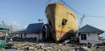 Tsunami porwało statek. To, co się z nim stało, zdumiewa!