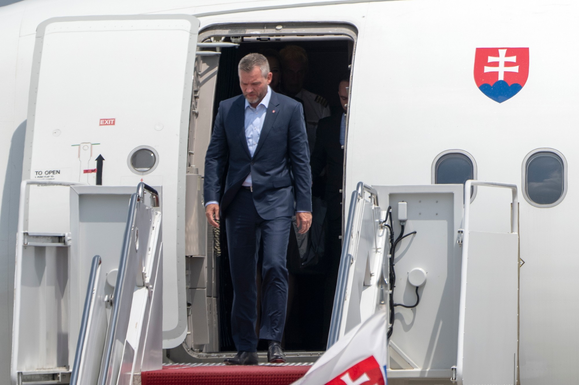 Prezident SR Peter Pellegrini v USA.