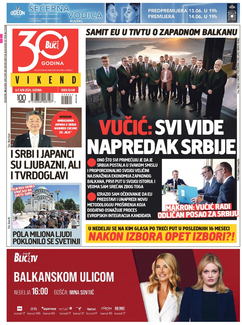 Naslovna Blic