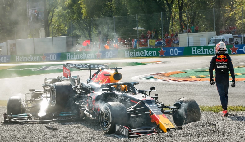 Wypadek na torze Monza w sezonie 2021