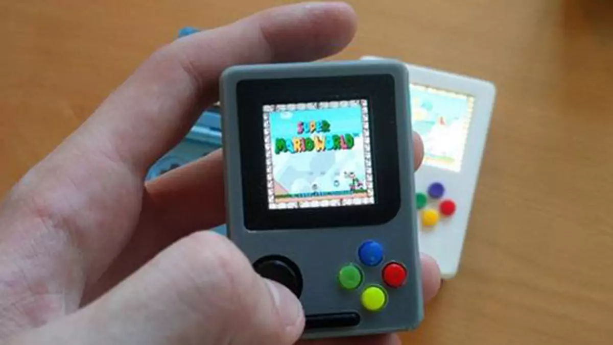 Gameboy NANO, czyli jak zrobić przenośną konsolę w drukarce 3D