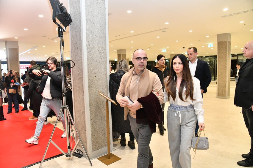 Ana Sević na koncertu Marije Šerifović