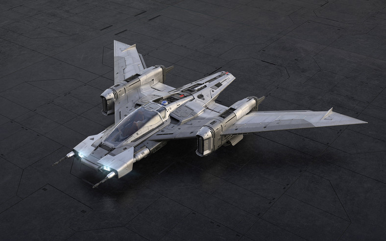 Porsche Tri-Wing S-91x Pegasus Starfighter