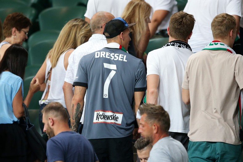 Caeleb Dressel gościł na stadionie Legii Warszawa - Piłka ...