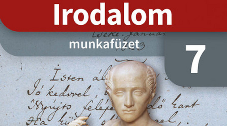 Kissé félreérthető a Kölcsey-szobor a NAT hetedikeseknek szóló irodalom tankönyvén / Fotó: Oktatási hivatal