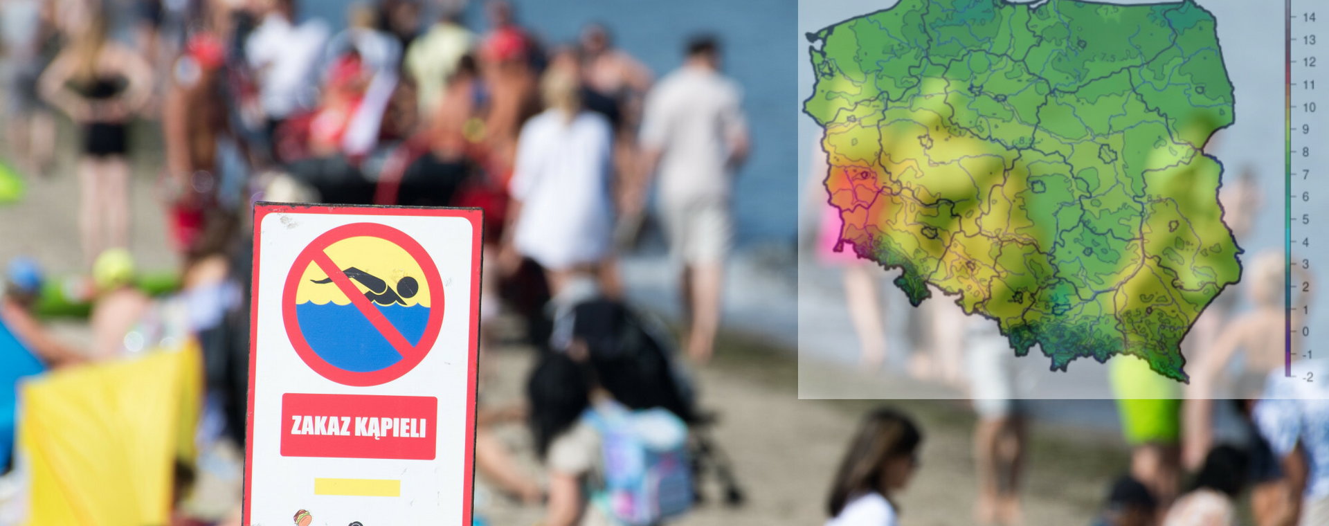 Zakaz kąpieli w Bałtyku to efekt zakwitu sinic. Są jednak nowe zagrożenia.