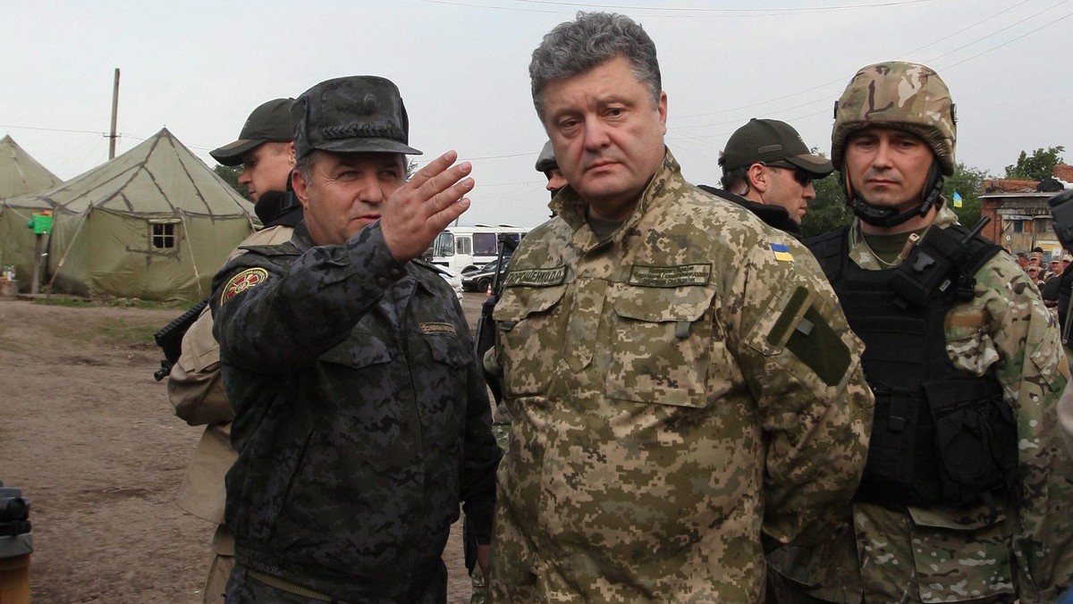 UKRAINE CRISIS POROSHENKO VISIT