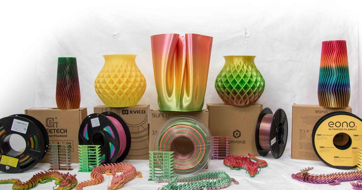 3D-Drucker: Fünf Rainbow-Filamente (PLA) zwischen 16 und 35 Euro im  Vergleich | TechStage