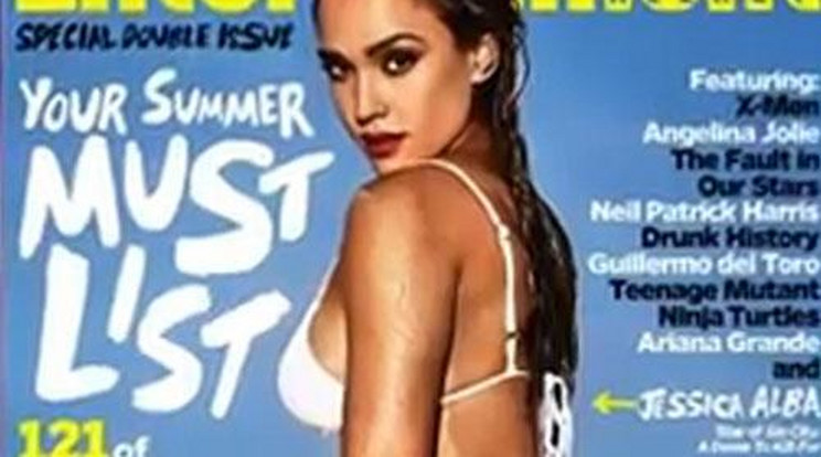 Észbontóan szexi bikiniben Jessica Alba!