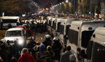Strajk Kobiet w Warszawie. Tak policja pilnuje domu prezesa PiS