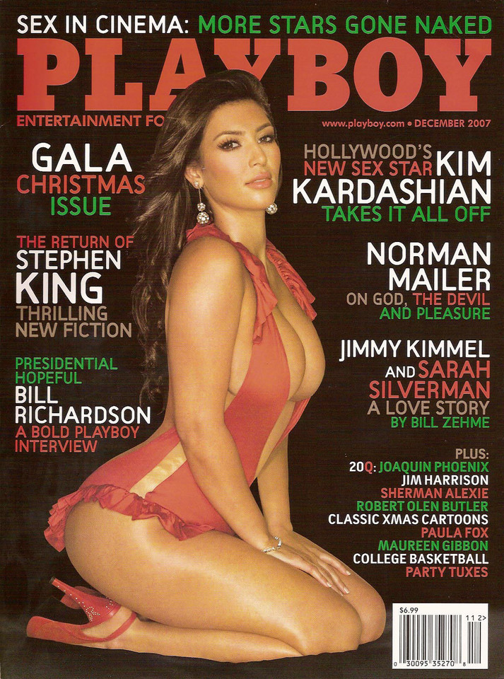 Kim Kardashian na okładce "Playboya"