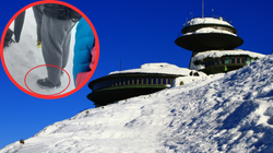 Turyści w adidasach weszli na ośnieżoną Śnieżkę. Ratownicy złapali się za głowy