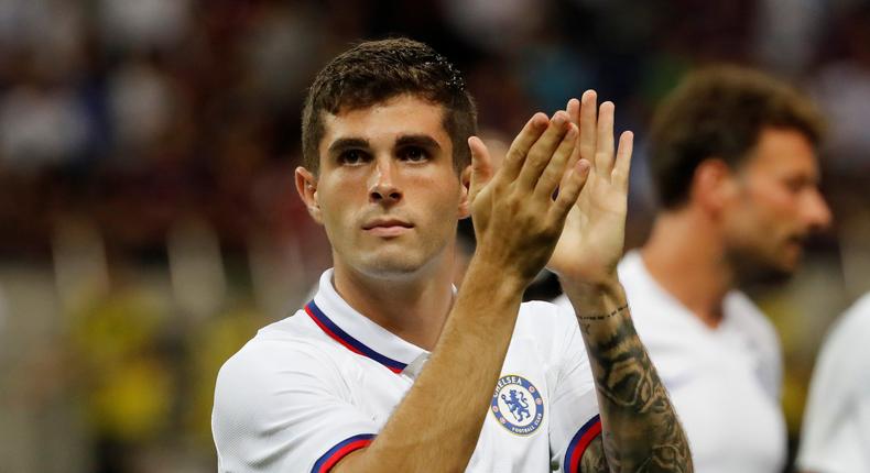 Pulisic Premier League debut.JPG