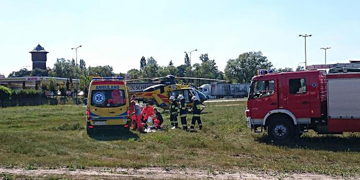 Pożar w bloku. 5-letnie dziecko poważnie poparzone