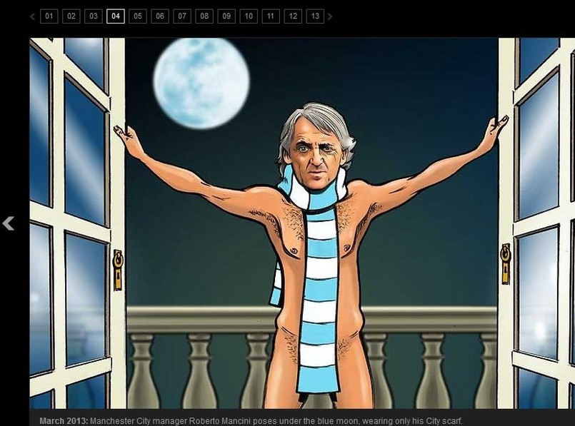 "Sexy Managers Calendar 2013"