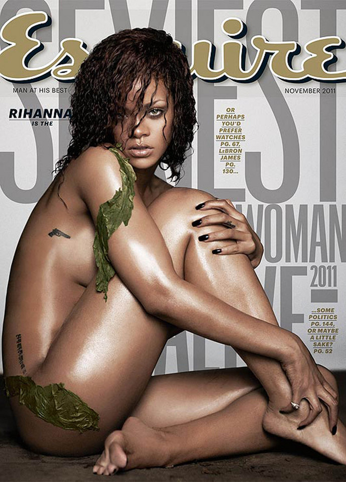 Rihanna na okładce "Esquire" (fot. Medium Foto)