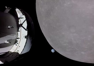 Snimak letelice Orion nastao 2022. 