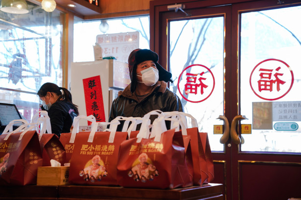 Chiny. Restauracja w Pekinie
