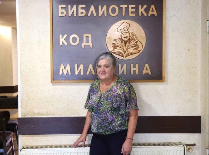 biblioteka kod milutina 