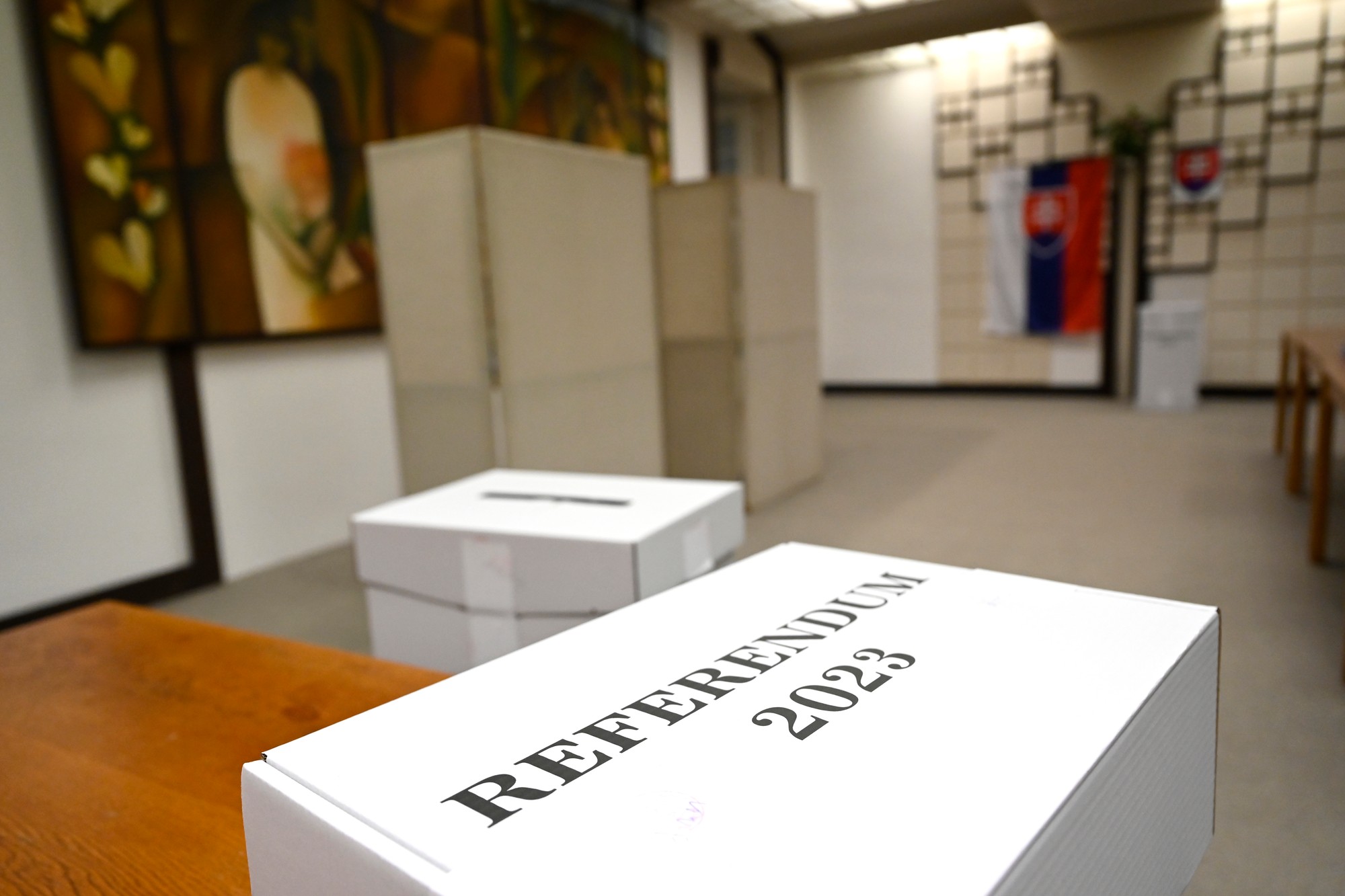 Referendum o zmene Ústavy SR prebehlo v sobotu.