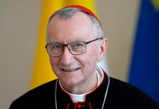 Vatikánsky štátny sekretár kardinál Pietro Parolin.