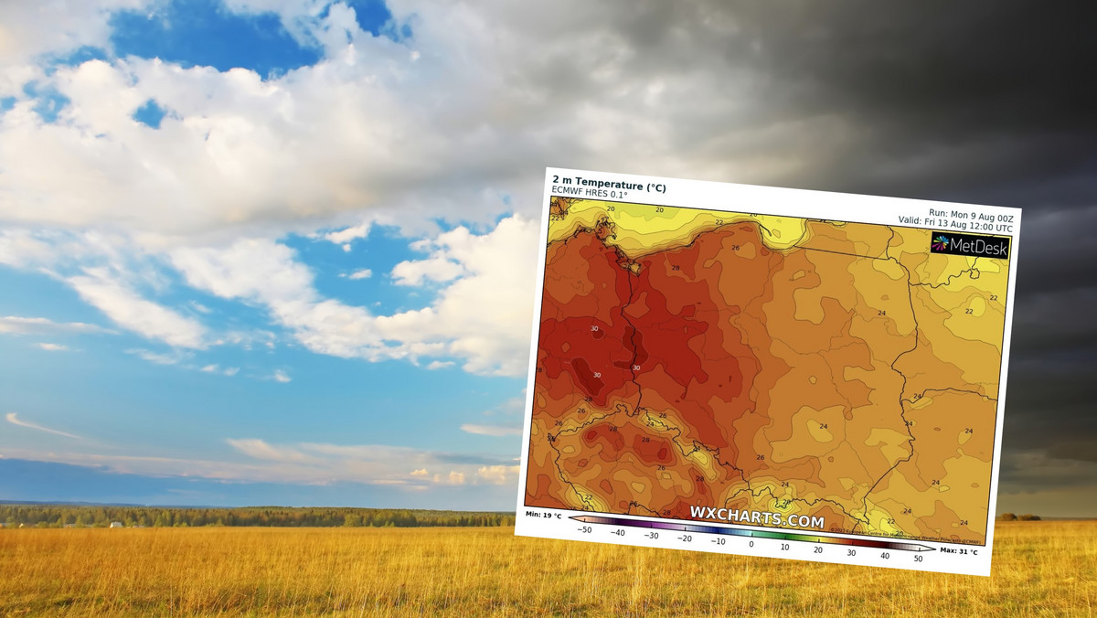 Pogoda tygodniowa. Gorące lato nie powiedziało jeszcze ostatniego słowa