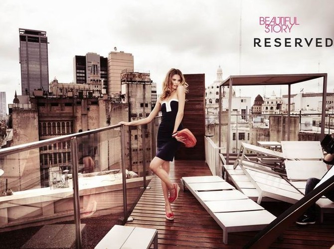 Magdalena Frąckowiak w scenerii Buenos Aires - kulisy kampanii Reserved na wiosnę-lato 2011