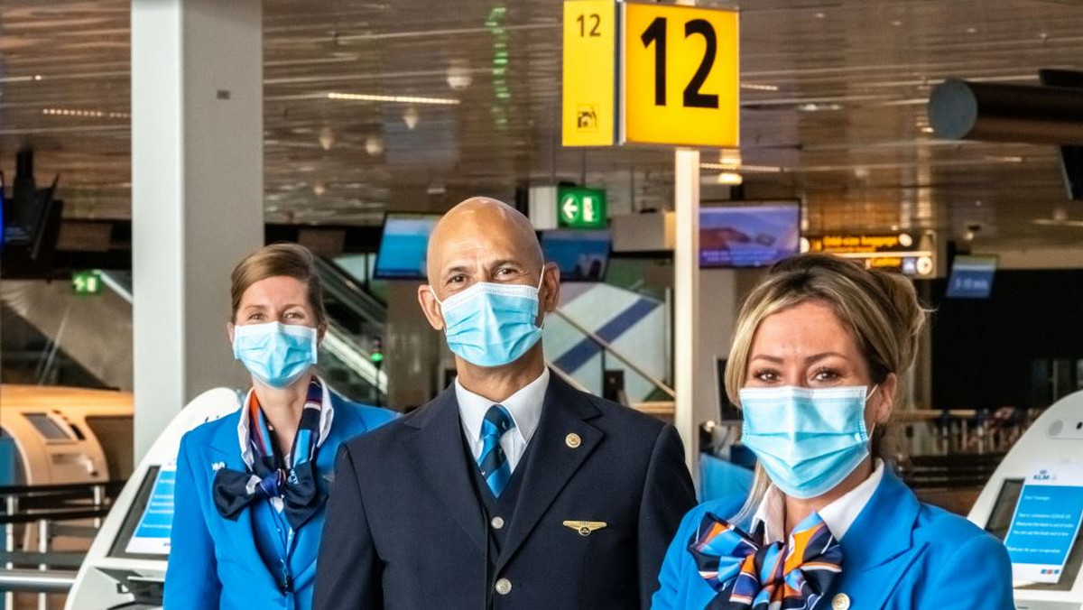 KLM nagrodzony za ochronę zdrowia pasażerów