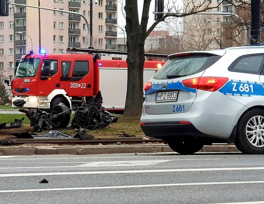 Makabryczny wypadek w Warszawie