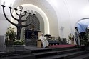 GERMANY-POPE-WYD-SYNAGOGUE-ADLER