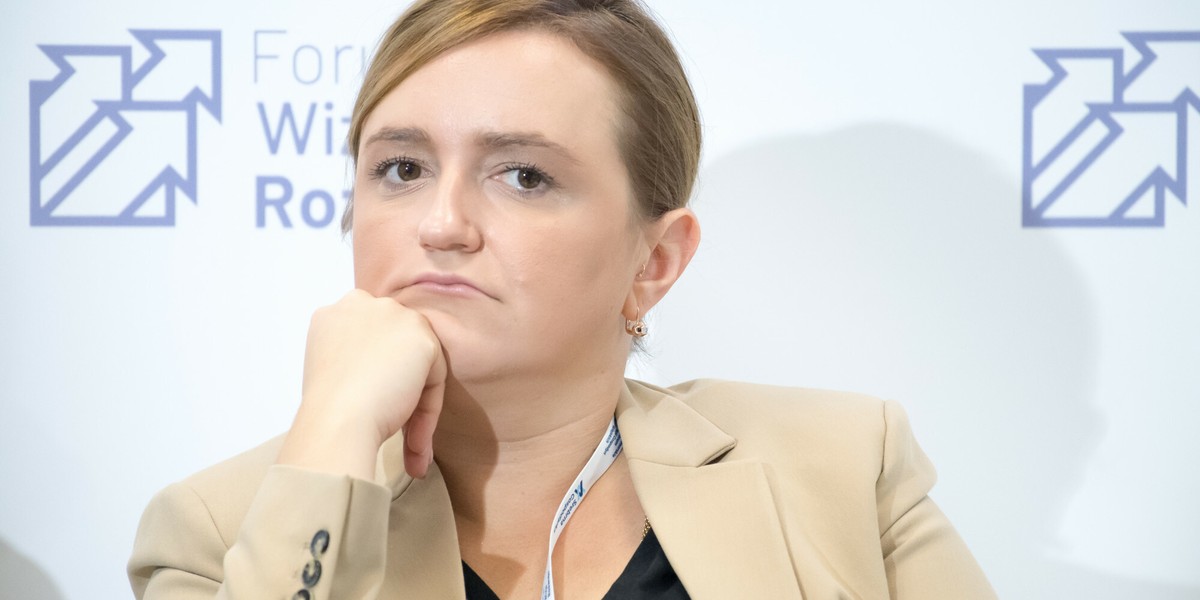 Wiceminister rozwoju Olga Semeniuk