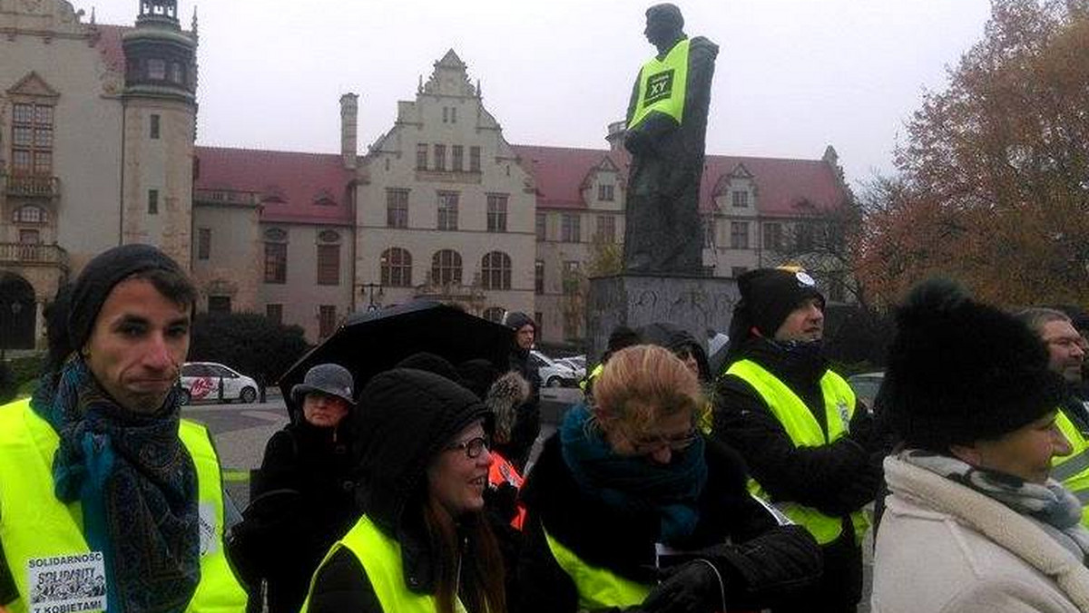 Protest mężczyzn w Poznaniu1, fot. Marta Glanc