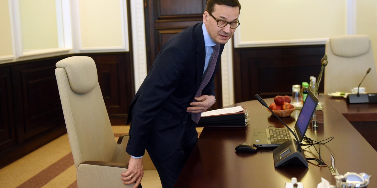 Premier Mateusz Morawiecki