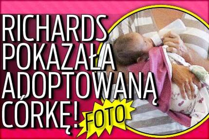 Richards pokazała adoptowaną córkę!