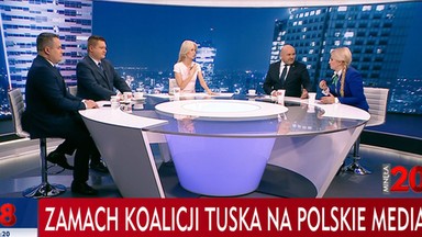 Awantura w TVP Info. "Ja nie chcę kąsać kolegów z TVN-u"